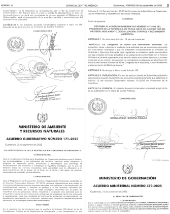 reglamento ambiental