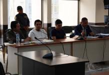 Andrés Cano y Roberto Padillo quedaron ligados a proceso por el delito de homicidio en grado de tentativa. Foto La Hora: Daniel Ramírez