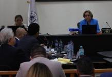 Abogados usan argumentos dados por Rafael Curruchiche para solicitar la libertad de sus defendidos. Foto La Hora: Daniel Ramírez