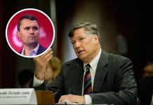 Subsecretario de estado de EE.UU., Christopher Landau por la muerte de Charlie Kirk. Foto La Hora: EFE