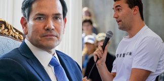 Charlie Kirk y Marco Rubio