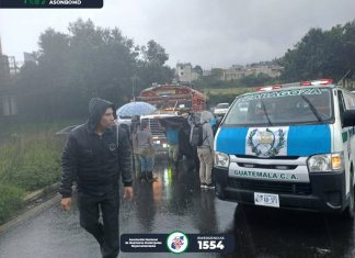 DGT multa con Q10 mil a extraurbano por tener tarjeta de operaciones vencida. Foto La Hora: ASOMBOND.