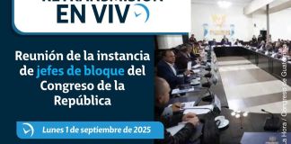 Reunión de la instancia de jefes de bloque del Congreso de la República. Foto La Hora: Congreso de la Republica.