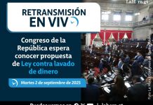 Retransmisión: Congreso de la República espera conocer propuesta de Ley contra lavado de dinero Congreso de la República espera conocer propuesta de Ley contra lavado de dinero. Foto La Hora: Congreso de la República.