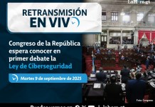 Plenaria Congreso de Guatemala.