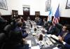 Visita oficial de congresistas estadounidenses al Palacio Legislativo.