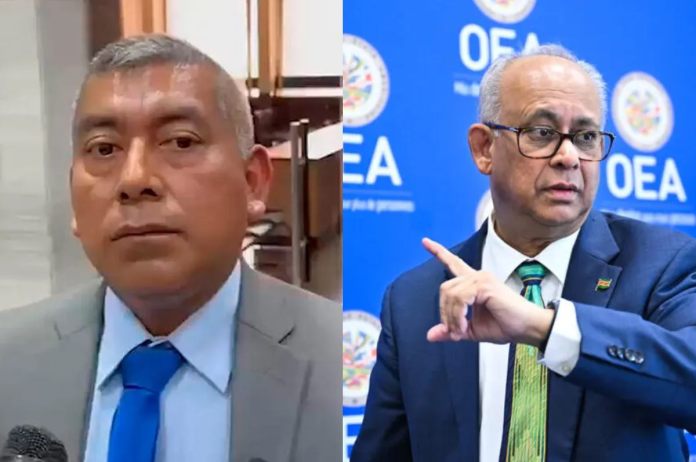 Curruchiche ante misión de la OEA: 