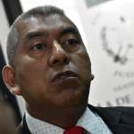 El jefe de la FECI, Rafael Curruchiche, pidió paciencia para presentar resultados de la investigación por la compra de vacunas Sputnik V. Foto La Hora: Daniel Ramírez