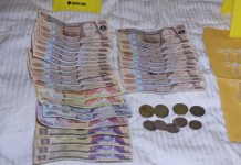 PNC localizan armas y presunta droga en inmueble