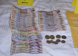 PNC localizan armas y presunta droga en inmueble