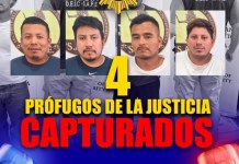 PNC captura a cuatro guatemaltecos deportados de Estados Unidos por diferentes delitos