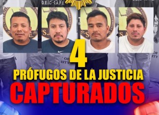 PNC captura a cuatro guatemaltecos deportados de Estados Unidos por diferentes delitos PNC captura a cuatro guatemaltecos deportados de Estados Unidos por diferentes delitos