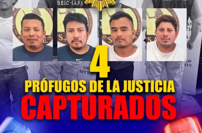 Deportados (1) PNC captura a cuatro guatemaltecos deportados de Estados Unidos por diferentes delitos