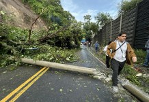 PMT Villa Canales: Derrumbe afecta tránsito de Hincapié, Petapa, Santa Catarina y Carretera a El Salvador Derrumbe en Villa Canales. Foto La Hora: José Orozco