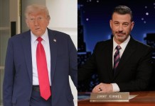 Donald Trump y Jimmy Kimmel