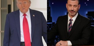 Donald Trump y Jimmy Kimmel