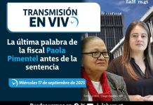 En vivo: la última palabra de la fiscal Paola Pimentel antes de la sentencia