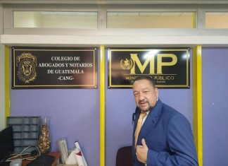 Abogado Edwin Estuardo Mayén García. Foto La Hora: Redes Sociales