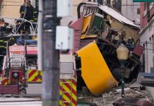 Tragedia en Lisboa: descarrilamiento del funicular da Glória deja varios muertos y heridos Descarrilamiento del funicular da Glória deja varios muertos y heridos