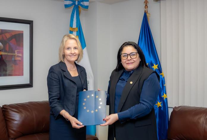 Embajadora Johanna Karanko de la Unión Europea en Guatemala