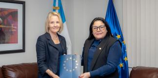 Embajadora Johanna Karanko de la Unión Europea en Guatemala