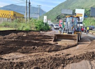 Emergencia por lluvia atendida por Conred en Escuintla