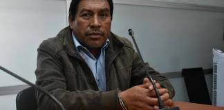 Esteban Toc, ex vicealcalde de Sololá, deberá esperar dos días más para resolver su situación legal. Foto La Hora: Daniel Ramírez