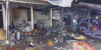 Explosión de cohetería en Sumpango deja dos personas fallecidas.