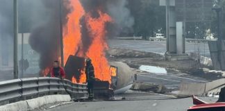 Explosión de pipa de gas en Iztapalapa. Foto La Hora: Redes sociales
