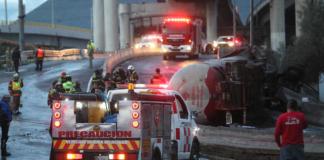 Investigan en México choque por exceso de velocidad en la explosión de camión de gas. Foto: La Hora: EFE
