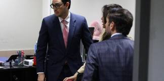 Abogado Francisco Gallardo fue liberado del caso Acuerdos Fraudulentos. Foto La Hora: Daniel Ramírez