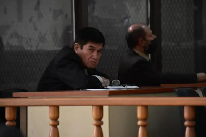 Francisco Guarcas Paz El Tribunal de Mayor Riesgo A ordenó que solo uno de los dos exagentes condenados por el caso Plan Gavilán debe pagar resarcimiento. Foto La Hora: Daniel Ramírez