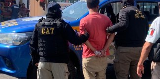 La Policía Nacional Civil (PNC) recibió un pandillero de la MS-13, quien figura entre los más buscados de El Salvador. Foto La Hora: PNC