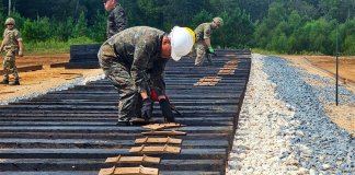 Cuerpo de Ingenieros del Ejército de Guatemala participa en ejercicio ferroviario en EE. UU.