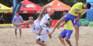 La Bicolor perdió 3-4 ante Brasil. Foto La Hora: Fedefut