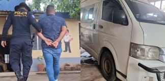 Supuesto coyote fue detenido por la PNC luego de que este trasladara a nueve haitianos