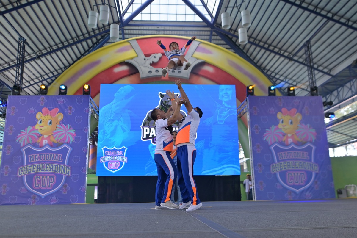 Equipo participantes en la Copa Nacional de Cheerleading 2025. Foto: Fabricio Alonzo.