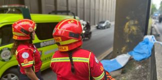 Varios incidentes se registraron durante el paso de las antorchas del 14 de septiembre.