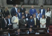 El Congreso de la República aprobó un punto resolutivo para pedir al Ejecutivo que declare a las pandillas como organizaciones terroristas. Foto La Hora: Fabricio Alonzo