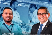 Inés Castillo recrimina a PDH, pero relator hizo campaña con él Bryan Javier Morales Aguilar, subdelegado de la Región Sur y diputado José Inés Castillo Martínez. Arte La Hora: Alejandro Ramírez.