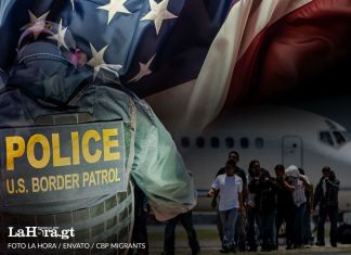 La unidad de Protección de Aduanas y Fronteras, del Departamento de Seguridad Nacional, descubrió a los inmigrantes.