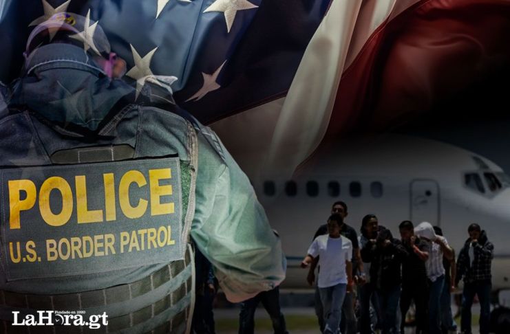 La unidad de Protección de Aduanas y Fronteras, del Departamento de Seguridad Nacional, descubrió a los inmigrantes.