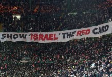 Israel podría ser expulsada de la FIFA