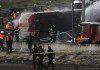 Explosión de pipa de gas ocurrida en Iztapalapa. Foto: La Hora: EFE.
