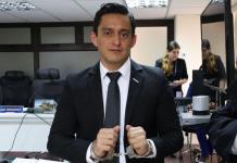 Tribunal Séptimo de Sentencia Penal otorgó medida sustitutiva a Jorge Santos Neil. Foto La Hora: Daniel Ramírez