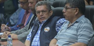 El Juzgado Duodécimo Penal ordenó investigar al líder magisterial, Joviel Acevedo, por la posible comisión de tres delitos. Foto La Hora: Fabricio Alonzo