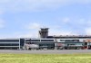 Aeropuerto Internacional Juan Santamaría, en Costa Rica, suspende temporalmente vuelos. Foto La Hora: Aeropuerto Juan Santamaría
