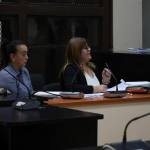 Judith Ruiz Blau, exasistente de Roxana Baldetti, aceptó cargos dentro del caso Cooptación del Estado. Foto La Hora: Daniel Ramírez