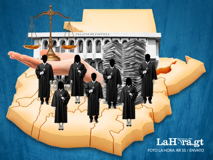 Jueces La justicia en números rojos: Guatemala tiene 7.7 jueces por cada 100 mil habitantes frente a los 17 recomendados