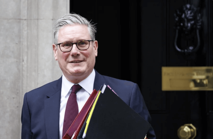 Primer ministro británico, Kirk Starmer, anunció su postura a favor de reconocer el Estado palestino. Foto La Hora: EFE